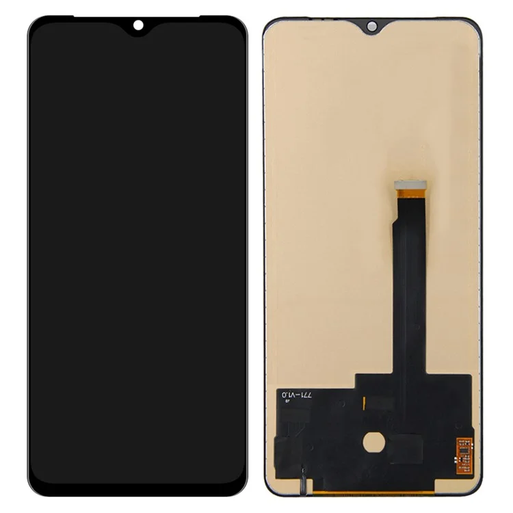 LCD Screen and Digitizer Assembly Part (TFT Version, without Logo) for OnePlus 7T