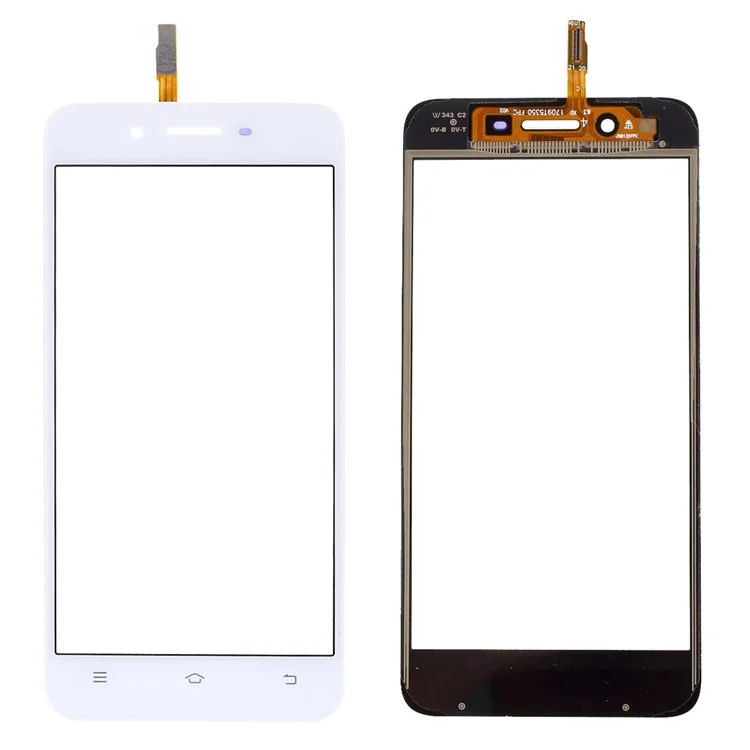 Für Vivo Y53 Digitizer Touchscreen Glas Ersetzen Sie Teil (ohne Logo) - Weiß