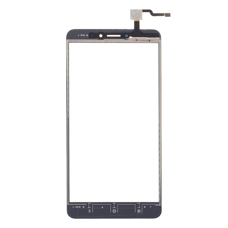 Digitizer Tactile Écran De Remplacement De Verre (sans Logo) Pour Xiaomi Mi Max 2 2017 - Noir