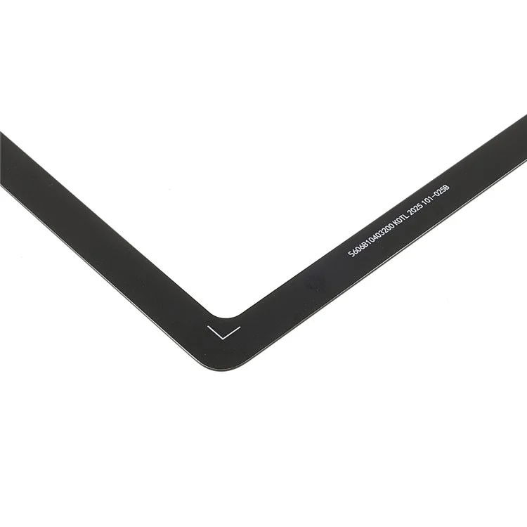 Lente De Vidro Da Frente Substitua Parte (sem Logotipo) Para Samsung Galaxy Tab A7 10.4 (2020) T500 / T505 - Preto