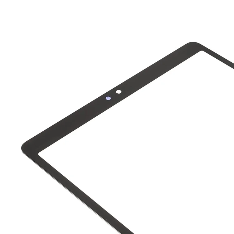 Front Panel Outer Screen Glass Lens Replacement Repair Part (without Logo) for Galaxy Tab A7 Lite 8.7-inch SM-T220 (Wi-Fi) - Black