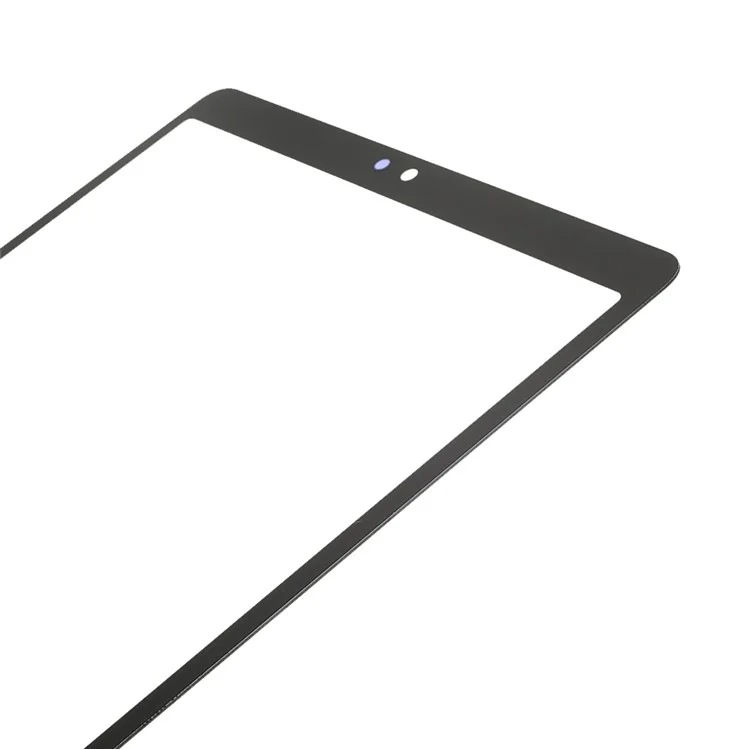 Front Panel Outer Screen Glass Lens Replacement Repair Part (without Logo) for Galaxy Tab A7 Lite 8.7-inch SM-T220 (Wi-Fi) - Black