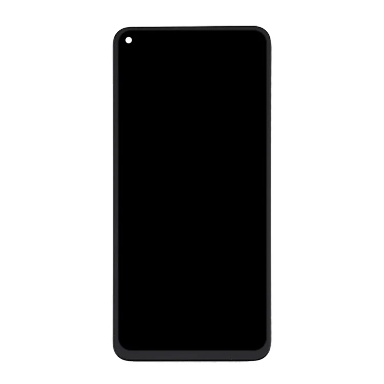 Parte de Ensamblaje de Pantalla LCD de Reemplazo de OEM Para Xiaomi Redmi Nota 9 5g/nota 9T 5G - Negro