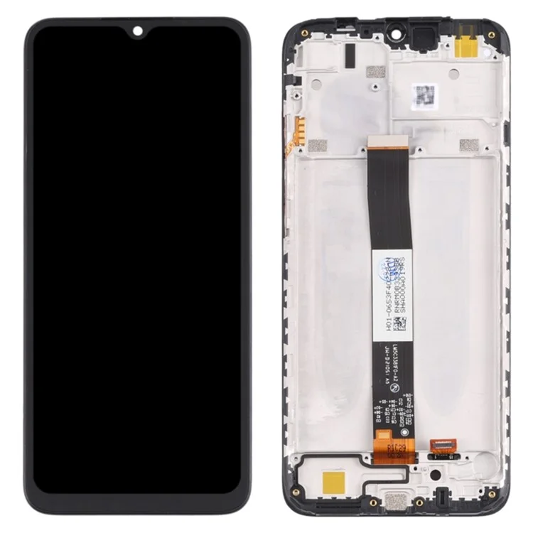 Assembly LCD Screen and Digitizer Assembly + Frame Spare Part for Xiaomi Redmi 9A/9C - Black