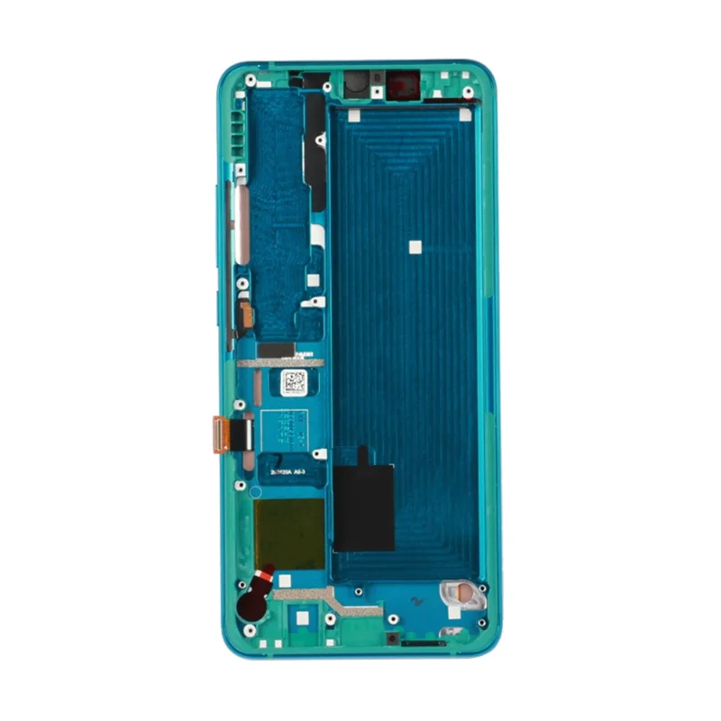OEM LCD Screen and Digitizer Assembly + Frame Repair Part for Xiaomi Mi Note 10/CC9 Pro (Tianma Version) - Green