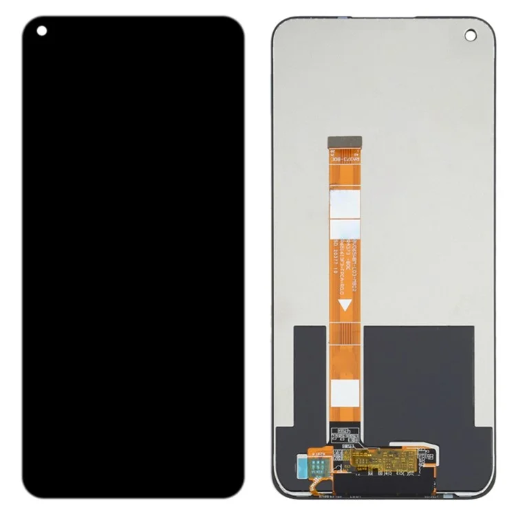 Assembly LCD Screen and Digitizer Assembly Repair Part for Realme C17 RMX2101 / 7i (Asia) RMX2103 - Black