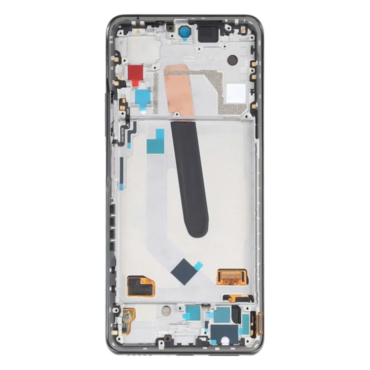 Grade C LCD-Bildschirm und Digitizer-Baugruppe + Rahmen TFT-Version (ohne Logo) für Xiaomi Redmi K40/K40 Pro/K40 Pro+/Mi 11i/Poco F3 - Schwarz