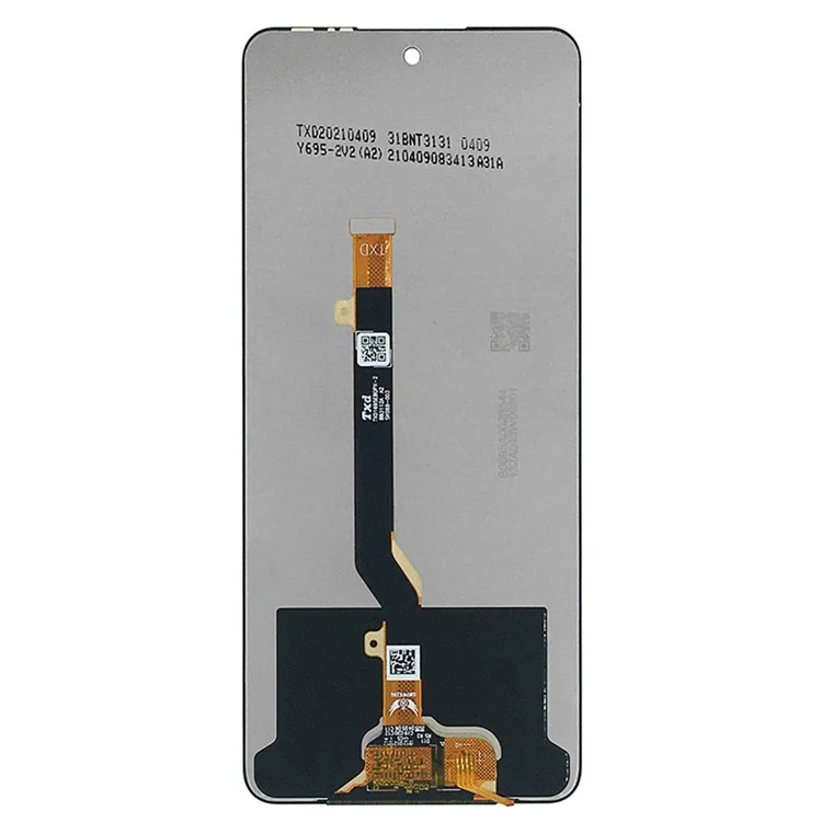 Grau C LCD Exibir Tela de Toque e Montagem de Digitalizador Substituição Peças de Telefone Inteligente (sem Logotipo) Para Tecno Camon 17p CG7