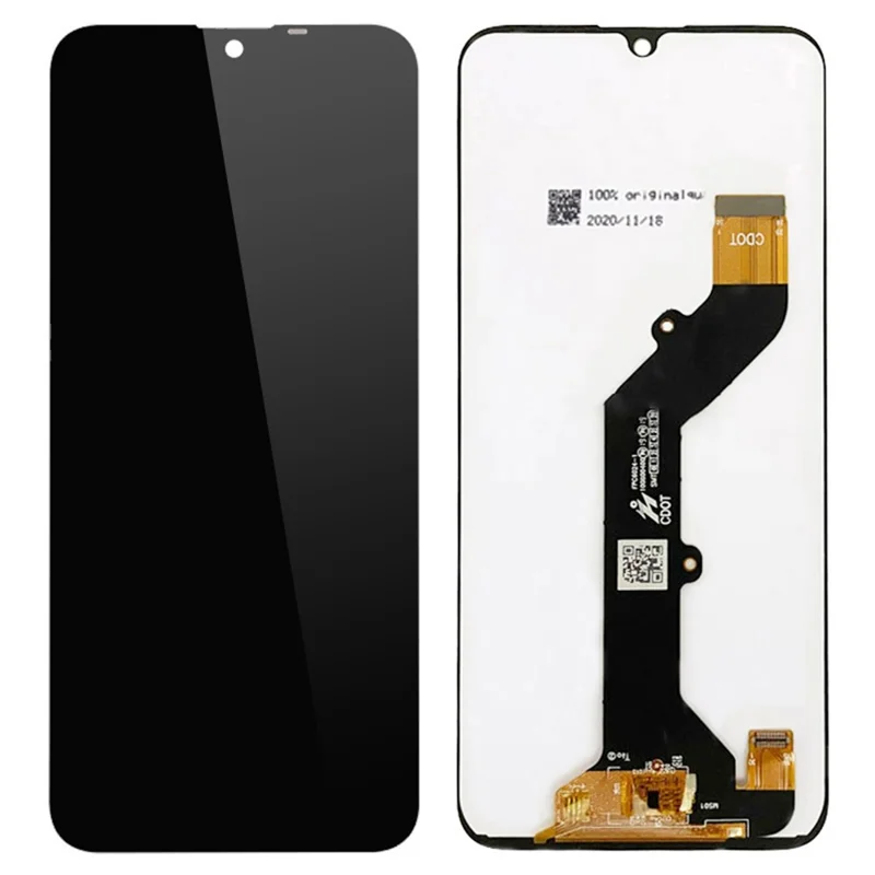Grade C LCD-skærm og digitizer-samling, erstatning (uden logo) til Infinix Smart HD 2021 4G X612B / X612