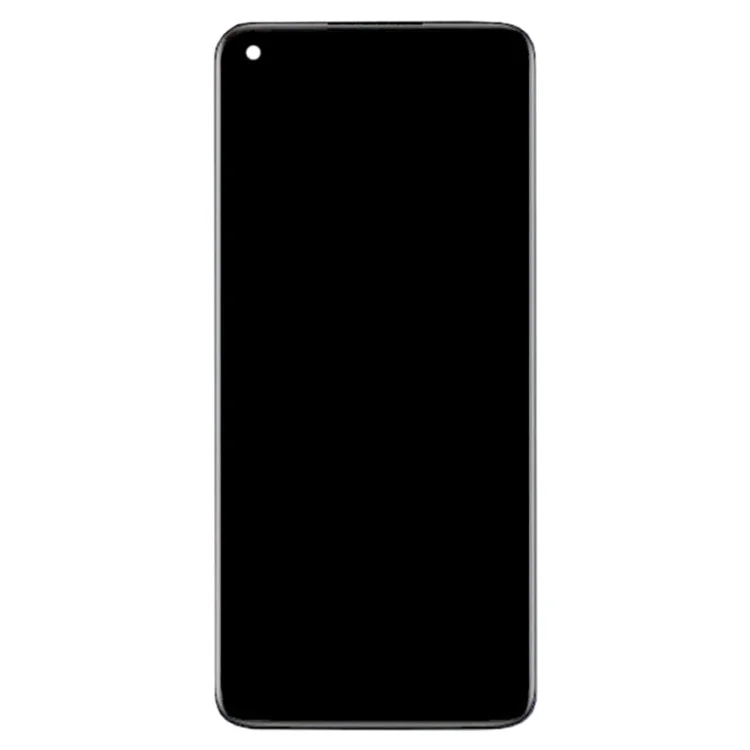 Tela LCD e Montagem do Digitalizador de Grau B + Peça de Substituição do Quadro (sem Logotipo) para OnePlus Nord N10 5G - Preto
