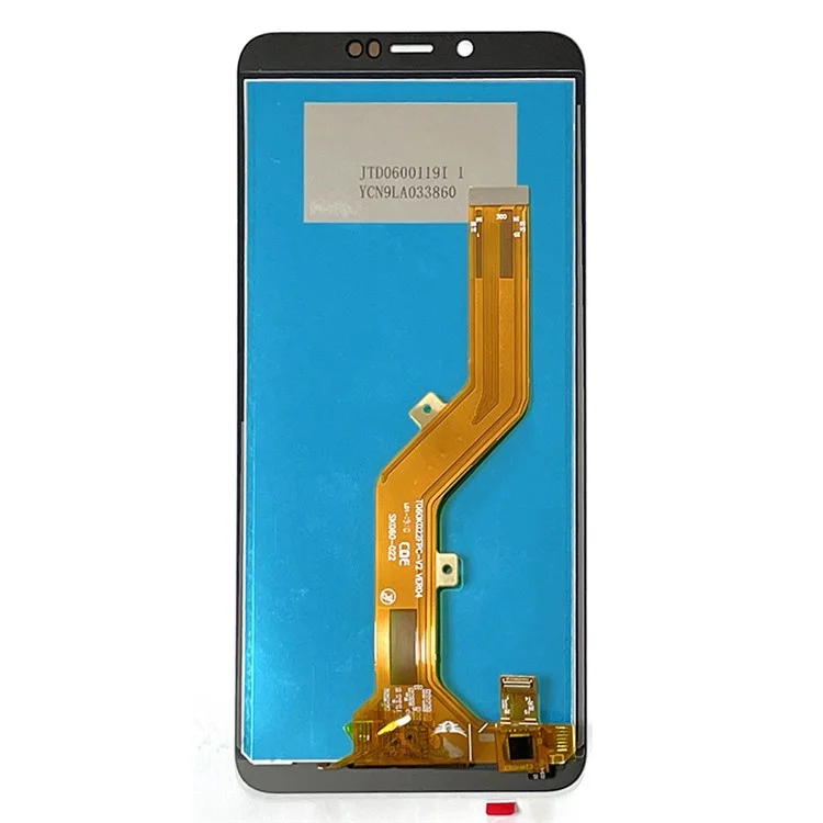 Grau C LCD Screen And Digitizer Assembly Substituição (sem Logotipo) Para Tecno Pouvoir 3 Air LC6