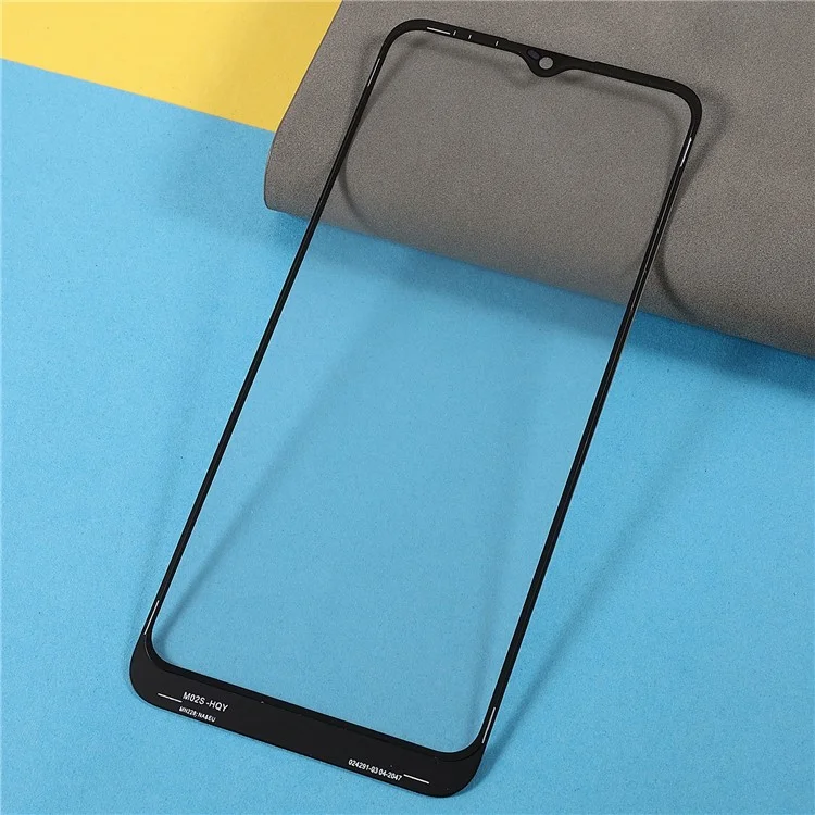 Screen Glass Lens + OCA Adhesive Replacement (without Logo) for Samsung Galaxy M02s M025