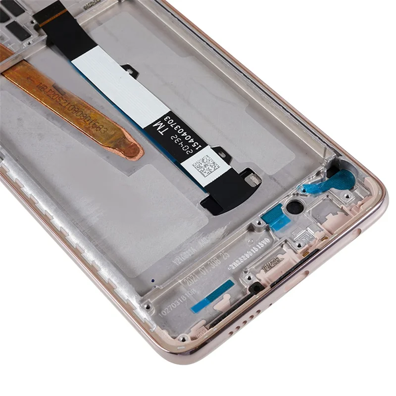 For Xiaomi Poco X3 / Poco X3 NFC / Poco X3 Pro Grade C Assembly LCD Screen and Digitizer Assembly + Frame Part (without Logo) - Bronze