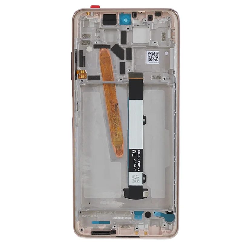 For Xiaomi Poco X3 / Poco X3 NFC / Poco X3 Pro Grade C Assembly LCD Screen and Digitizer Assembly + Frame Part (without Logo) - Bronze