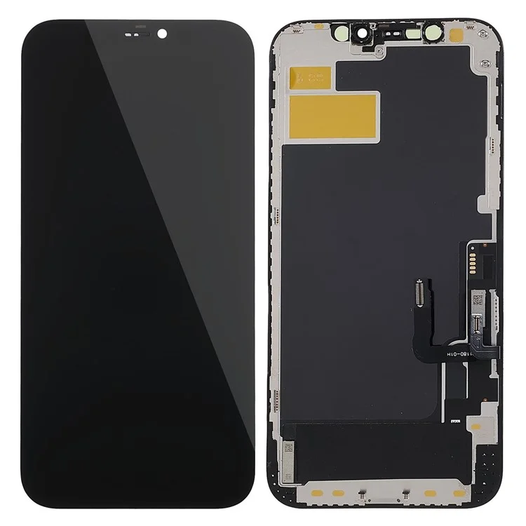 Ersatzteil für OLED-Bildschirm und Digitizer-Baugruppe der Kategorie C für Mobiltelefone (SL-OLED-Verarbeitung) für iPhone 12 6,1 Zoll/12 Pro 6,1 Zoll (ohne Logo)
