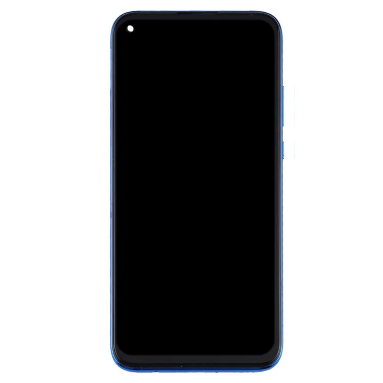 Écran LCD de Grade B et Numériseur Assemblage + Remplacement de Cadre (sans Logo) Pour Huawei Nova 5i - Bleu