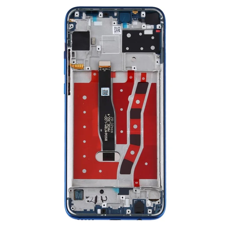 Écran LCD de Grade B et Numériseur Assemblage + Remplacement de Cadre (sans Logo) Pour Huawei Nova 5i - Bleu