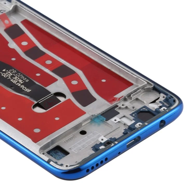 Écran LCD de Grade B et Numériseur Assemblage + Remplacement de Cadre (sans Logo) Pour Huawei Nova 5i - Bleu