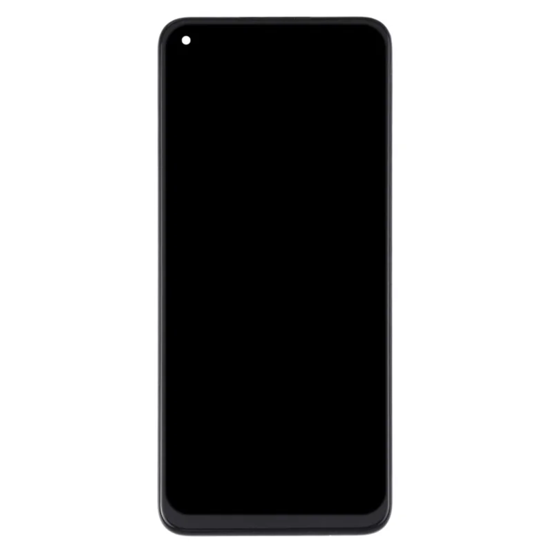 Écran LCD et ensemble de numériseur de qualité B + Remplacement du cadre (sans logo) pour Realme 6
