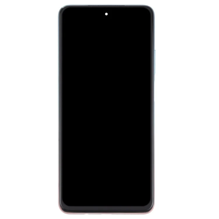 LCD -bildschirm Und Digitalisierer Der Grad B (ohne Logo) Für Xiaomi Redmi Note 9 Pro 5g (ohne Logo) / Mi 10T Lite 5G M2007J17C/M2007J17G - Gradientenblau/rosa