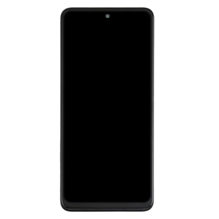 Écran D'écran LCD et Numériseur OEM Grade S et Pièce de Remplacement de Trame (sans Logo) Pour Huawei P Smart 2021 / Y7a - le Noir