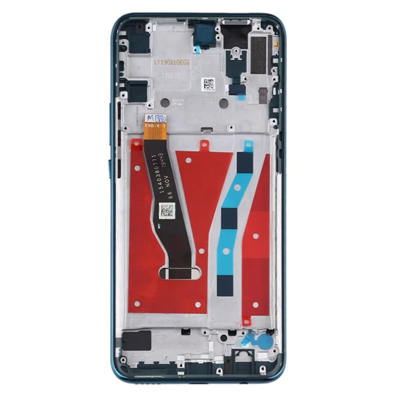 OEM Grade S LCD Screen and Digitizer Assembly + Frame Replacement Part (without Logo) for Huawei P Smart Z / Y9 Prime 2019 - Green