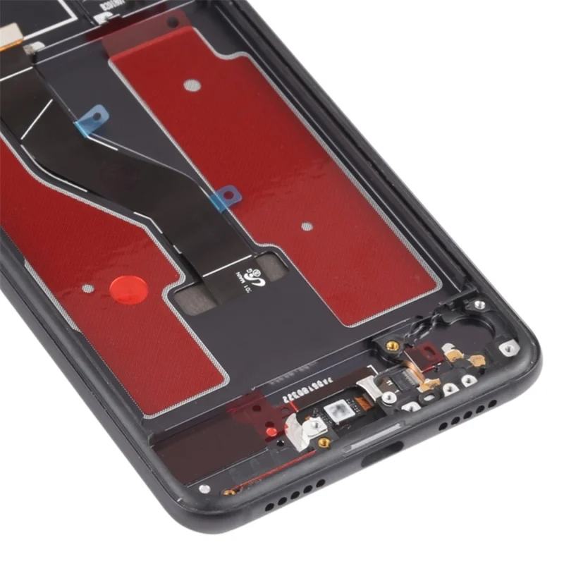 Grade S OEM OLED Screen and Digitizer Assembly + Frame Replacement Part (without Logo) for Huawei P20 Pro - Black