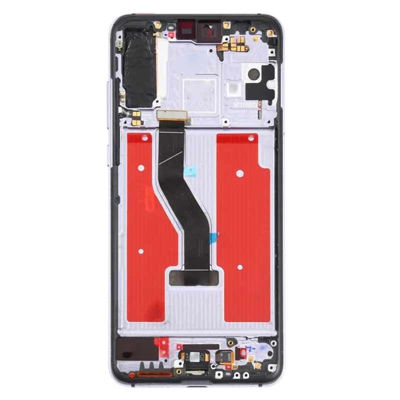 Grade S OEM OLED Screen and Digitizer Assembly + Frame Replacement Part (without Logo) for Huawei P20 Pro - Purple