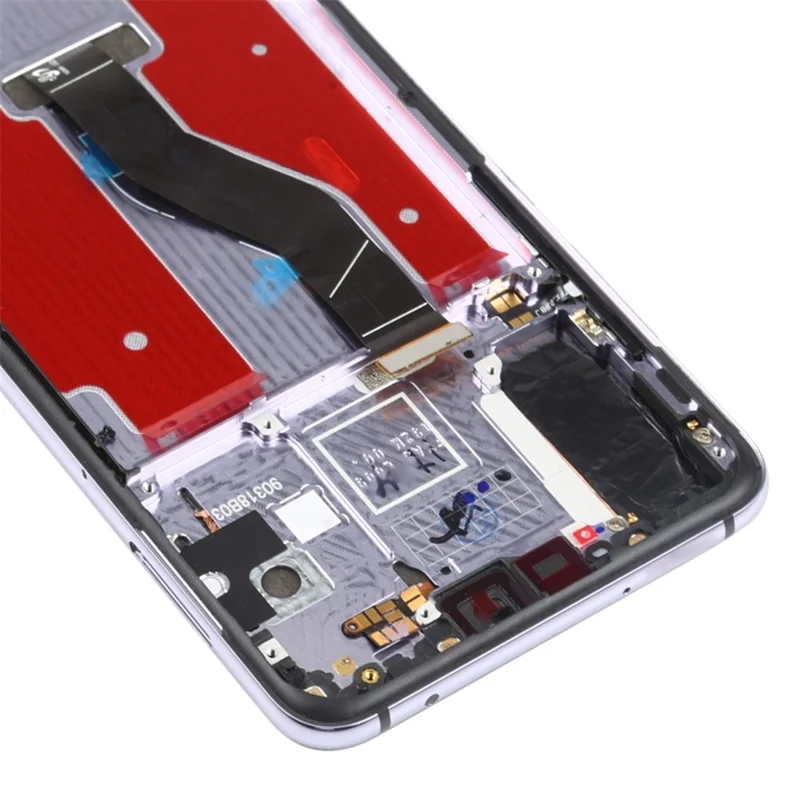 Grade S OEM OLED Screen and Digitizer Assembly + Frame Replacement Part (without Logo) for Huawei P20 Pro - Purple