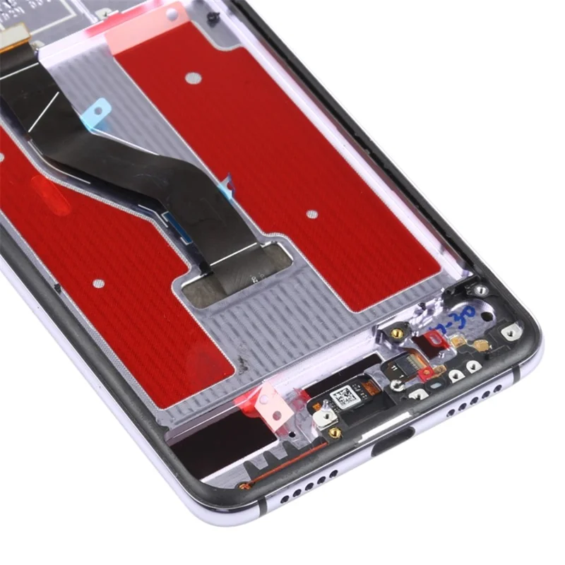 Grade S OEM OLED Screen and Digitizer Assembly + Frame Replacement Part (without Logo) for Huawei P20 Pro - Purple