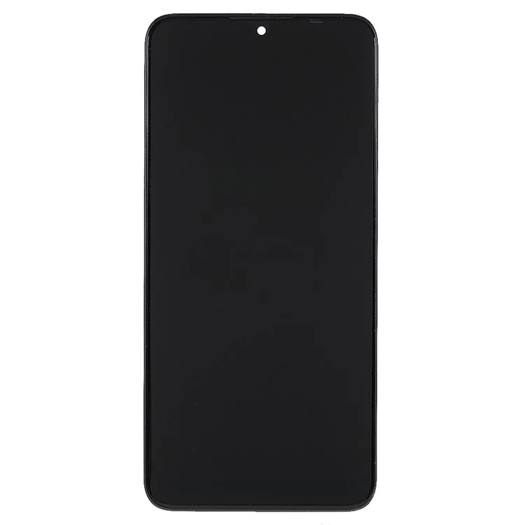 For Alcatel 1V (2020) 5007 Grade B LCD Screen and Digitizer Assembly + Frame Part (without Logo) - Black