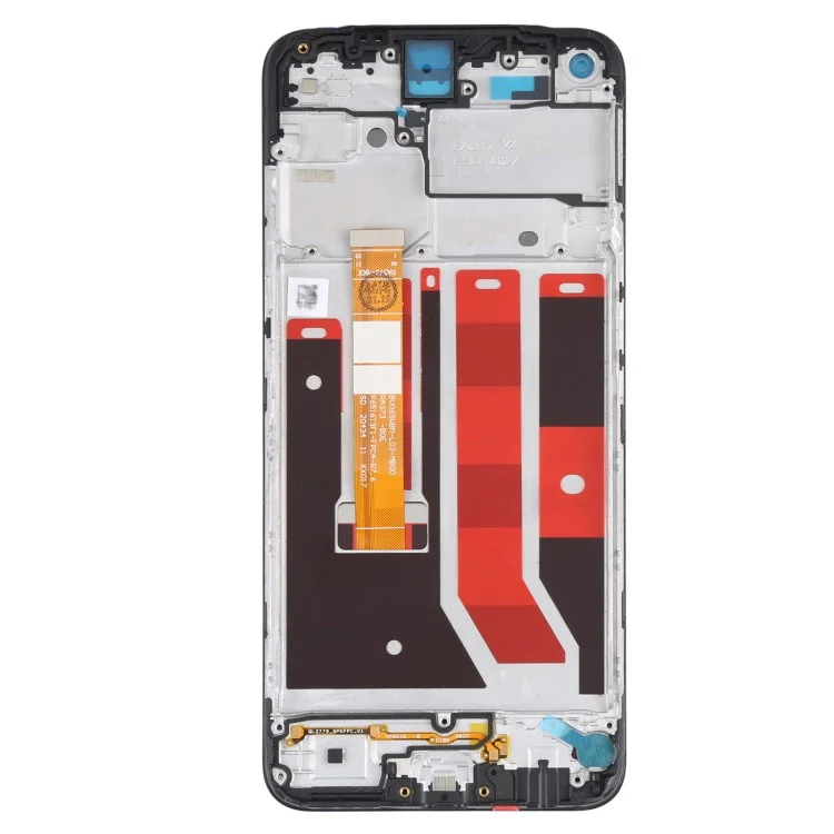 Grade C LCD Screen And Digitizer Assembly + Frame Parte (sem Logotipo) Para o Oppo A32 (2020) / A33 (2020)/A53 (2020) 4G CPH2127/CPH2131 / A53s 4G