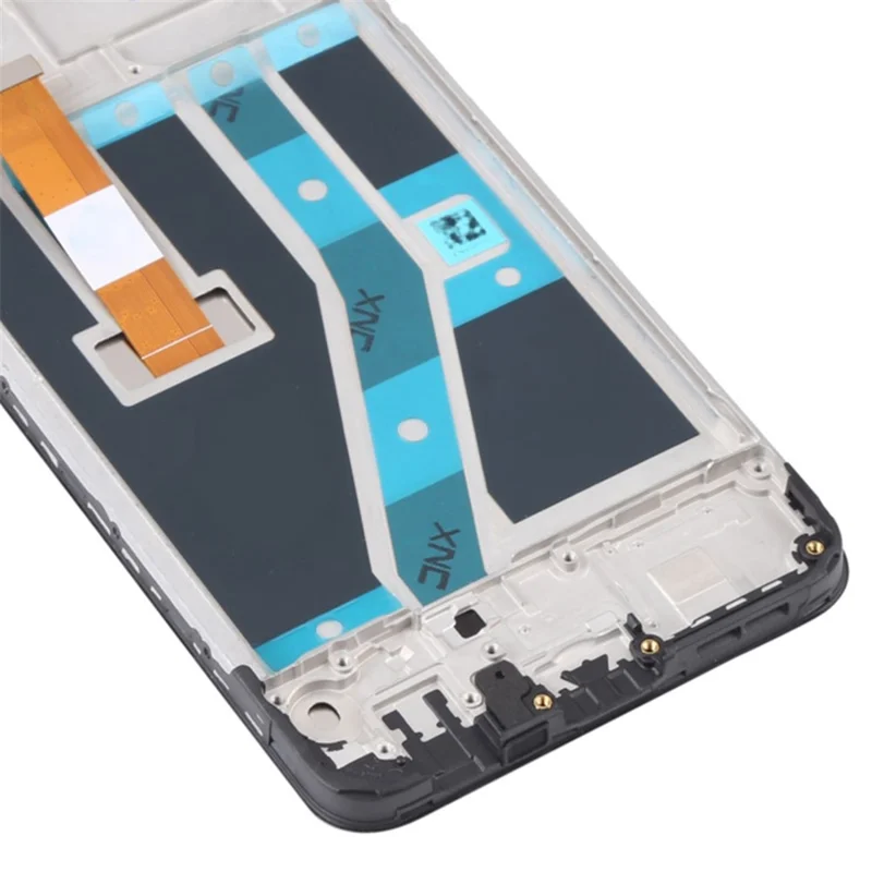 Grade C LCD Screen and Digitizer Assembly + Frame Part (without Logo) for Realme C2 (2019)/Oppo A1k