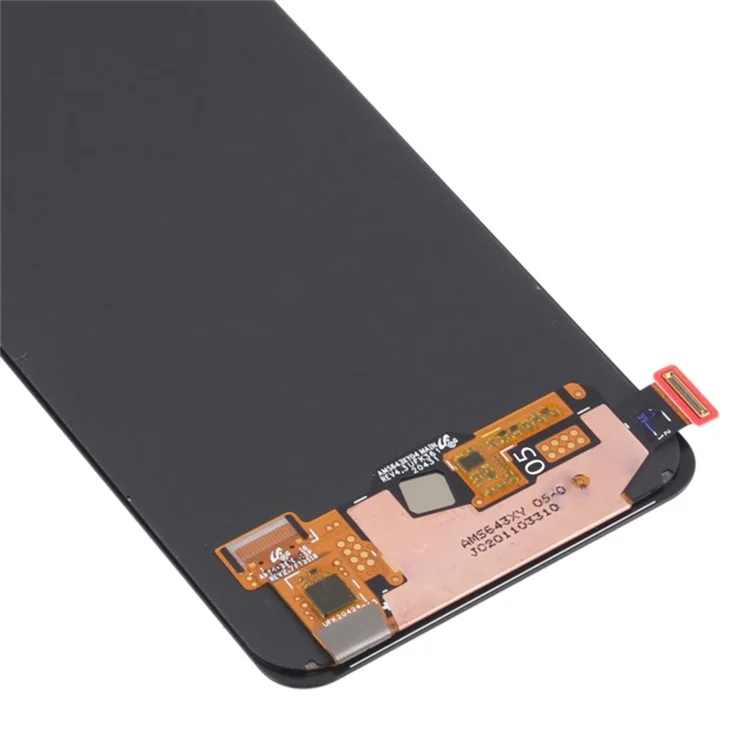 Grad A OEM -demontagembly AMOLED -bildschirm Und Digitalisiererbaugruppe + Rahmenteil (ohne Logo) Für Realme 8 RMX3085