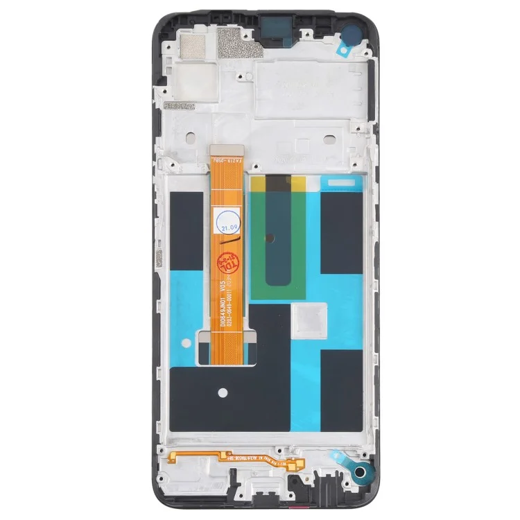 Grade C LCD Screen and Digitizer Assembly + Frame Part (without Logo) for Realme 7 (Global) 4G RMX2155 / Narzo 20 Pro