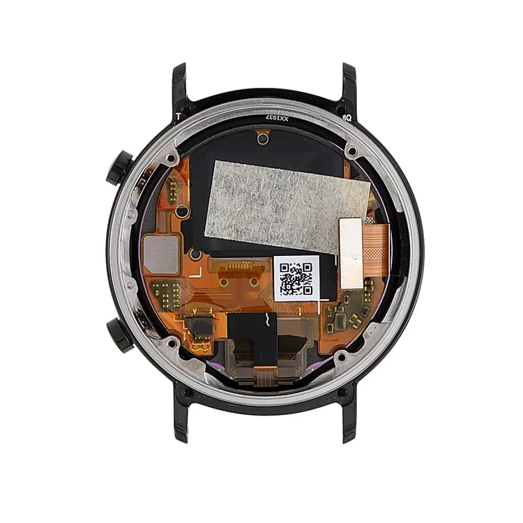For Huawei Watch GT 2 42mm 2019 1.2" Grade S OLED Screen and Digitizer Assembly + Frame Part (without Logo) - Black
