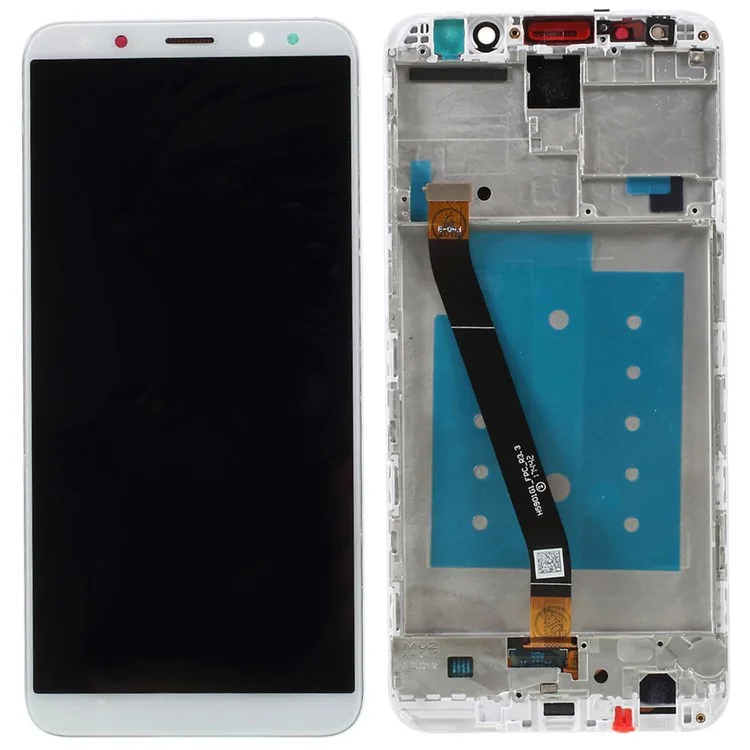 Per Huawei Mate 10 Lite Grade B Schermo LCD e Gruppo Digitalizzatore + Parte Del Telaio (senza Logo) - Bianca