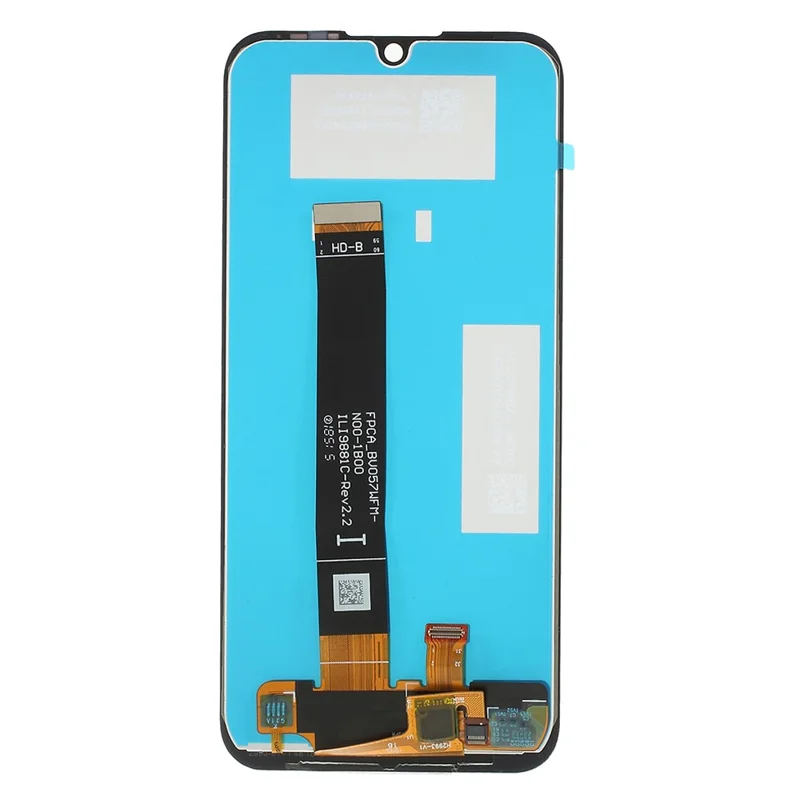 Grade B LCD Screen and Digitizer Assembly Part (without Logo) for Huawei Y5 (2019) - Black