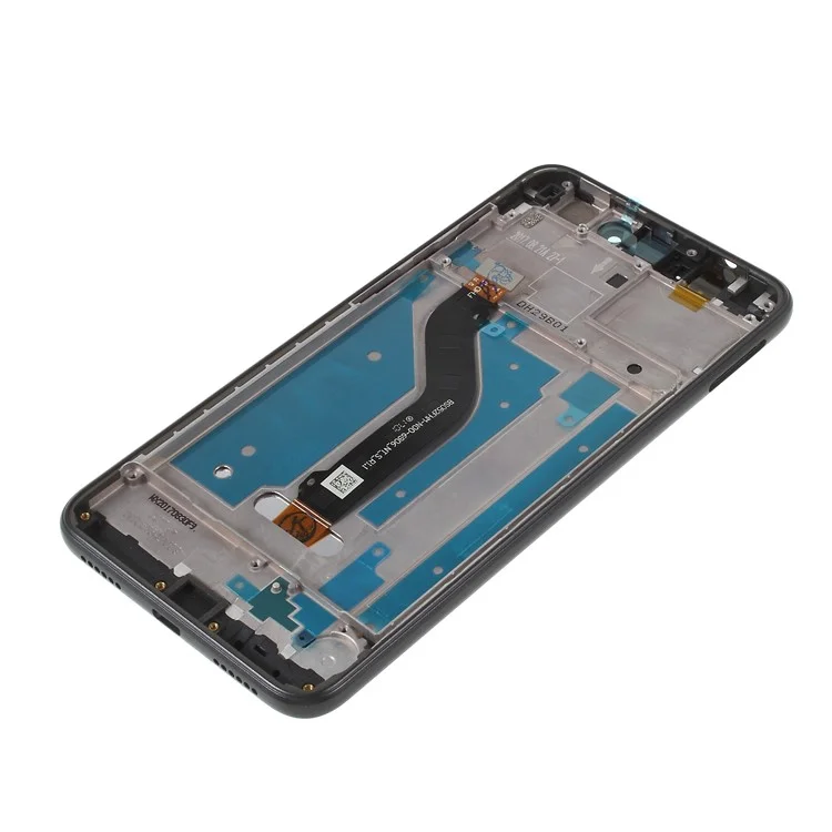 Para Huawei P8 Lite (2017)/Honor 8 Lite Pantalla LCD y conjunto de digitalizador de Grado B + Parte del marco (sin logotipo) - Negro