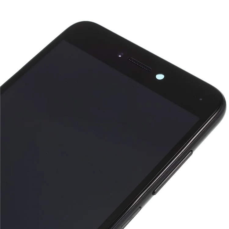 Para Huawei P8 Lite (2017)/Honor 8 Lite Pantalla LCD y conjunto de digitalizador de Grado B + Parte del marco (sin logotipo) - Negro
