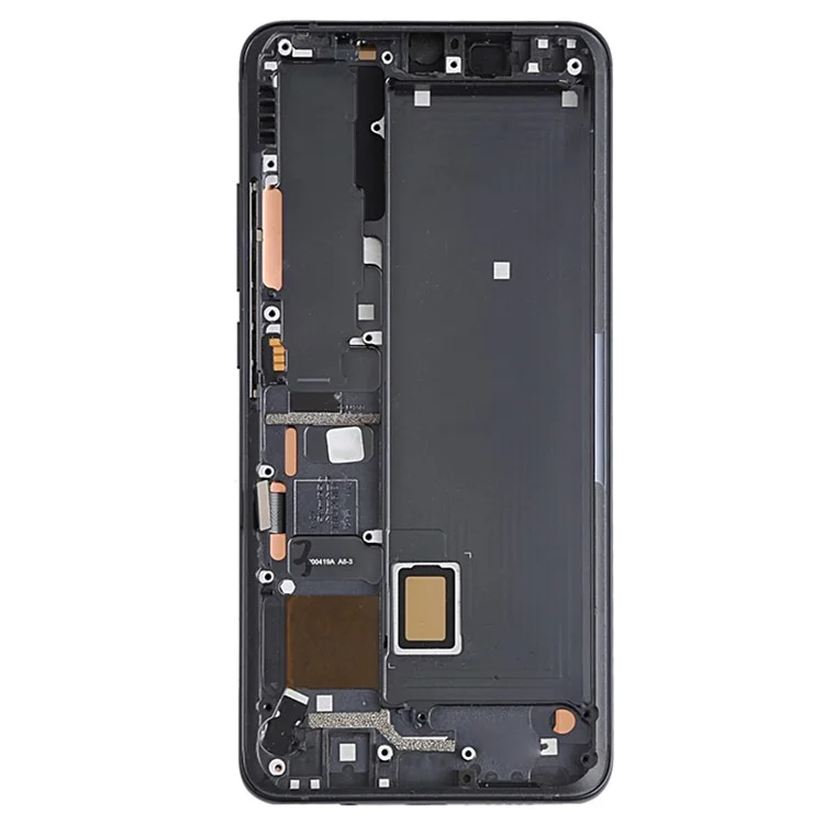 Pour Xiaomi Mi Note 10 / Cc9 Pro / Note 10 Pro Grade S Écran AMOLED et Assemblage de Numériseurs + Cadre Pièce Remplacer (sans Logo) (version Visionox) - le Noir