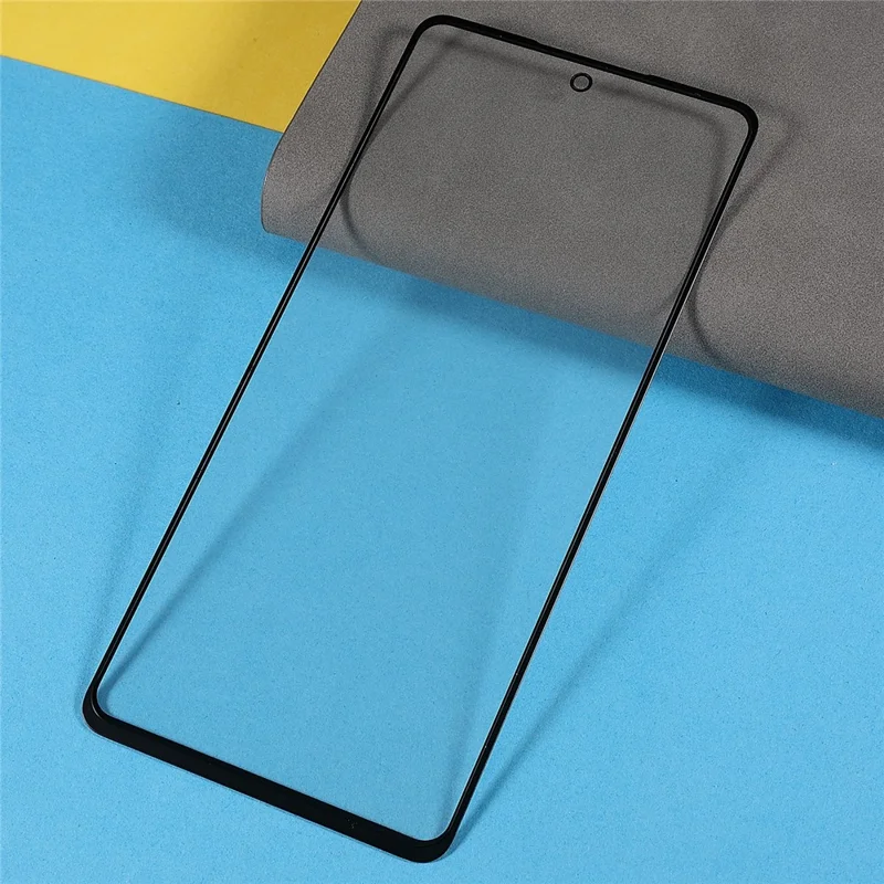 For Samsung Galaxy A72 4G A725 Screen Glass Lens + OCA Adhesive Replacement (without Logo)