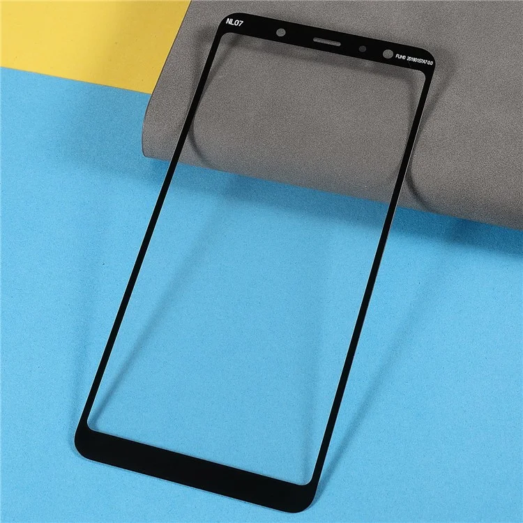 For Samsung Galaxy A7 (2018) A750 Mobile Phone Front Screen Glass Lens Replacement Part (without logo)