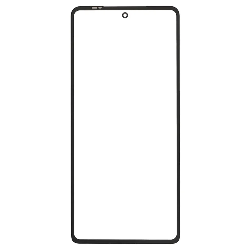 For Motorola Edge 20 Pro Front Screen Glass Lens Replacement Part (without logo)