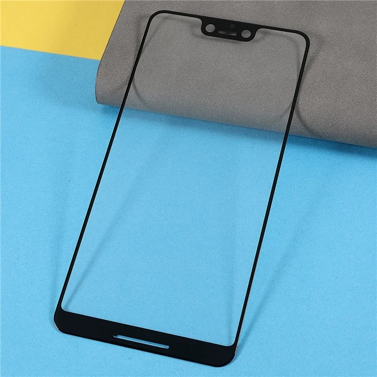 For Google Pixel 3 XL Front Screen Glass Lens Replacement Part (without logo)