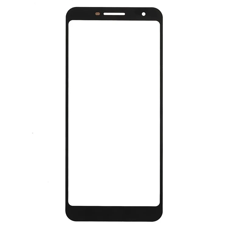 Pour Google Pixel 3a, Partie de Remplacement de la Lentille en Verre à Écran Avant (sans Logo)