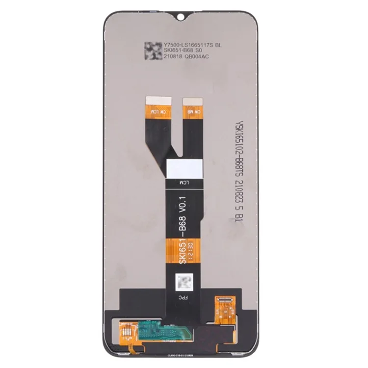 Für Realme Narzo 50i OEM Ersatz -lcd -bildschirm Und Digitalisierer -montage -teil (ohne Logo)