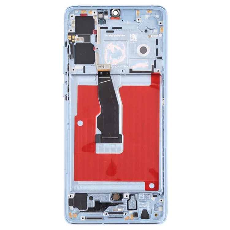 For Huawei P30 Grade C OLED Screen and Digitizer Assembly + Frame Replacement Part (without Logo) - Breathing Crystal