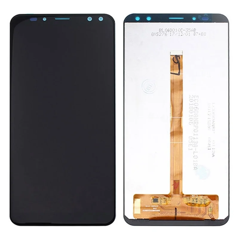 Grade S OEM LCD Screen and Digitizer Assembly Replacement Part for Oukitel K6 Smart Phone Accessories (Without Logo)