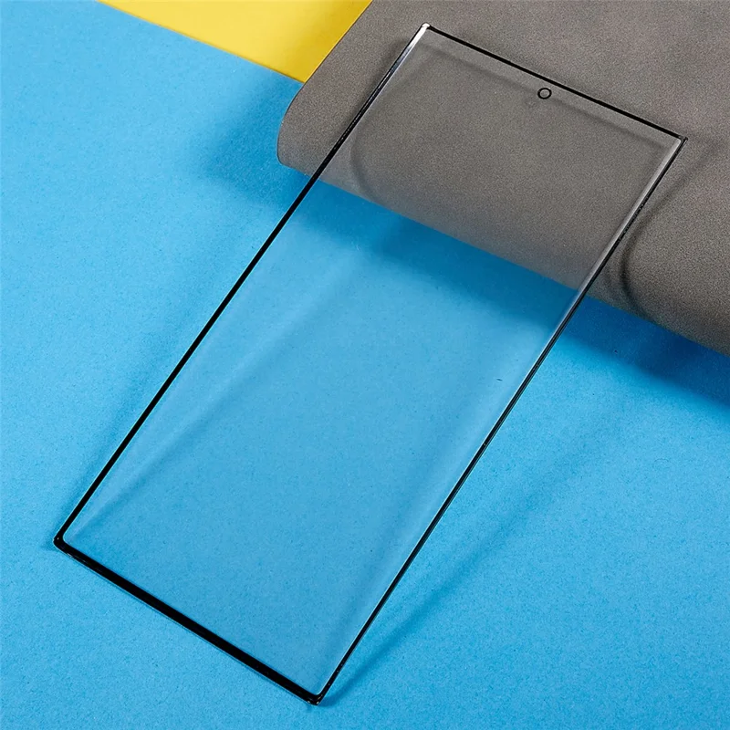 For Samsung Galaxy S22 Ultra 5G S908 Screen Glass Lens + OCA Adhesive Replacement (without Logo)